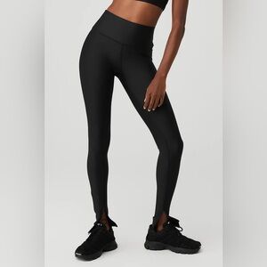 Alo yoga high waist airlift elongated leggings black worn once